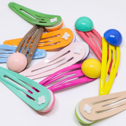 Colourful Hair Clips for Girls Sweet Cute All Matching Side Bangs Accessories