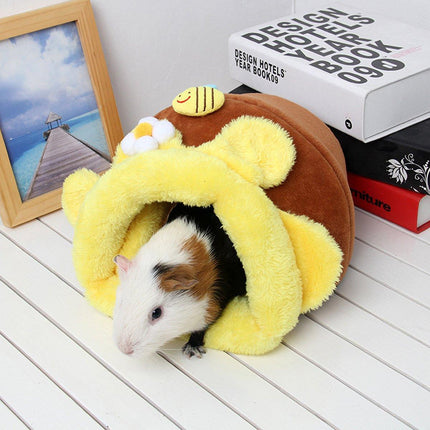 Wear-resistant Pet Bird Nest Cotton Padded Small Animal Bed Cozy Honeypot Design