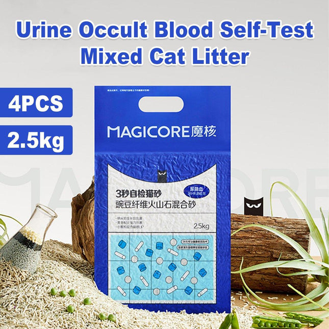4pcs Mixed Cat Litter Clumping Odor Control Premium Cat Litter for Cat
