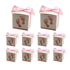 50pcs-Pink-Foot