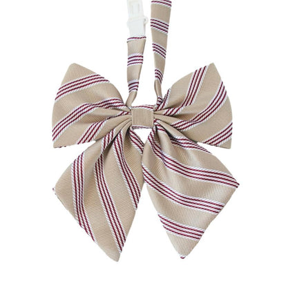 For Women School Uniform Checkered Lovely Sailor Style JK Japanese Collar BowTie - Aimall