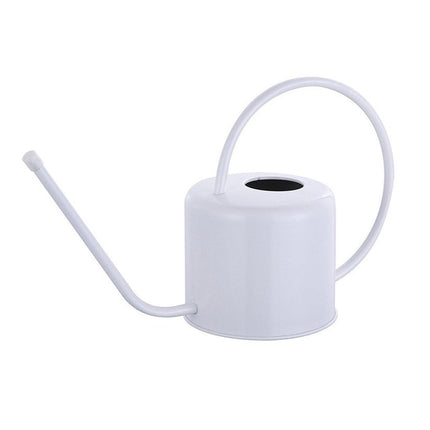 Large Capacity Metal Watering Kettle Retro Garden Spray Pot with Long Spout
