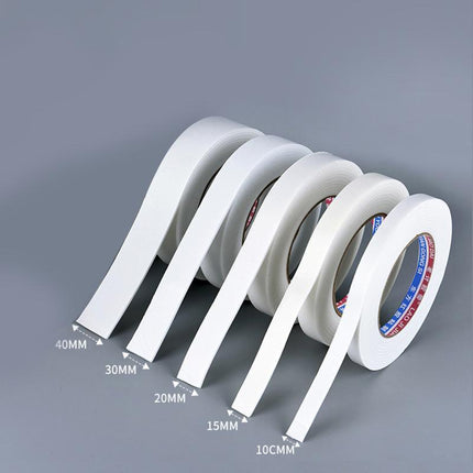 Double Sided White PE Foam Sticky Tape Mounting DIY Craft Strong Adhesive 2.5m - Aimall
