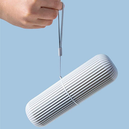Travel Toothbrush and Toothpaste Holder Portable Bathroom Storage Box Case Cover