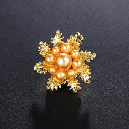 Imitation Pearl Brooch Elegant Jewelry Fashion Accessory Women Ladies Gift