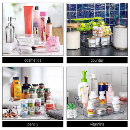 Ladder Storage Rack for Home Organization Multi Tier Shelf Storage for Kitchen