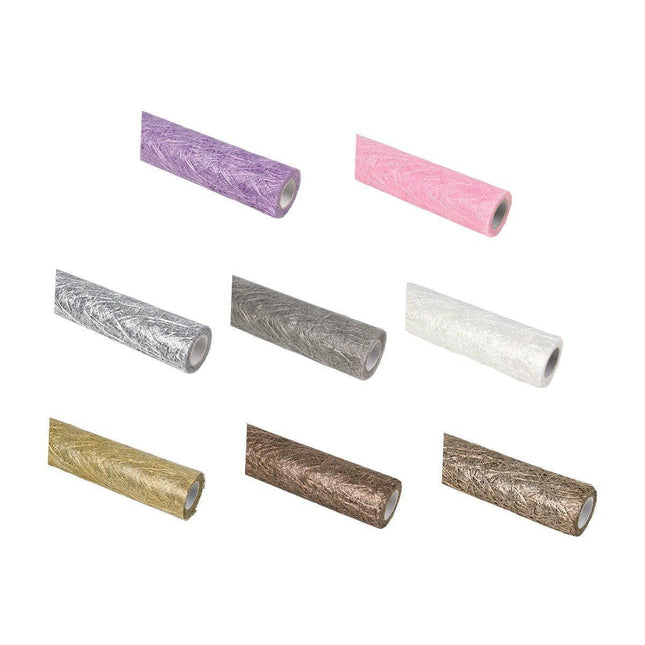 Solid Color Raffia Flower Wrapping Paper Decorative Floral Gift Packaging