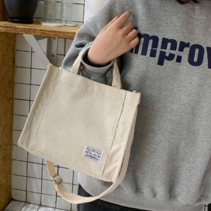 6 Colours Women Corduroy Small Square Shoulder Bag Fashion Crossbody Tote