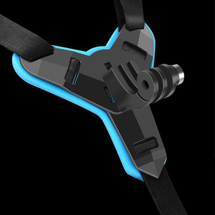 Helmet Chin Mount Holder Motorcycle Strap For GoPro Hero 9/8/7/6/5 Sports Camera - Aimall