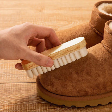 Suede Shoe Brush Rubber Eraser Cleaner for Soft Wool and Suede Shoes Fur Brush