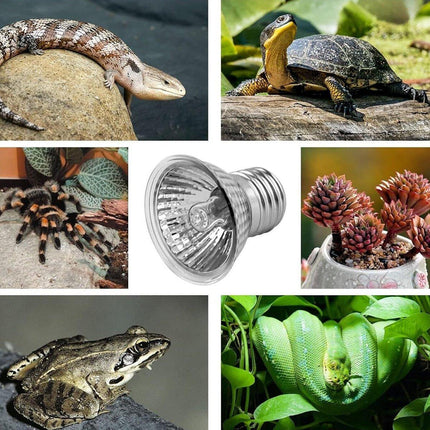 3PCS Reptile Heating Light Bulb UVA UVB Tortoise Turtle Lizard UV Basking Lamp
