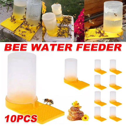 10PCS Beekeeping Tools Hive Entrance Feeder Bee Feeding Trough Beehive Door Tool