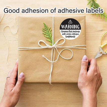 2 Rolls Gift Decoration Sealing Stickers for Wrapping Supplies Party Decorations