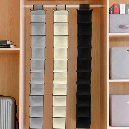 10 Tier Clothes Organiser Wardrobe Hanging Storage Closet Shoes Hanger Bag AU - Aimall