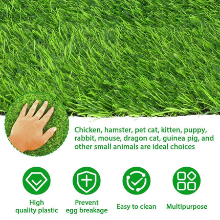 Washable Chicken Nesting Pad Egg Nest Grass Mat forLaying Boxes Hen House