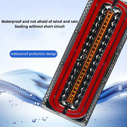 Truck Trailer LED Tail Light Sequential Turn Signal Lamp for RV Decoration