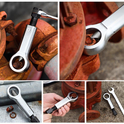 4PCS Metal Nut Splitter Breaker Manual Pressure Cracker Remover Extractor 9-27mm - Aimall