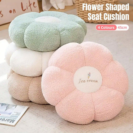 Pumpkin Floor Cushion Thickened Tatami Window Seat Pad Bedroom Backrest Pillow