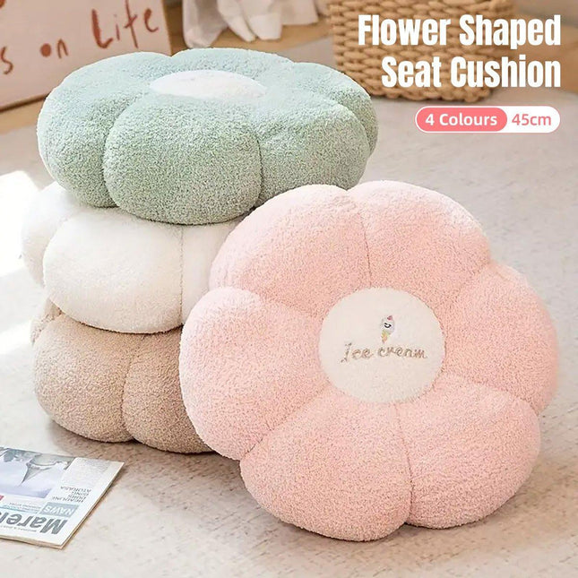 Pumpkin Floor Cushion Thickened Tatami Window Seat Pad Bedroom Backrest Pillow
