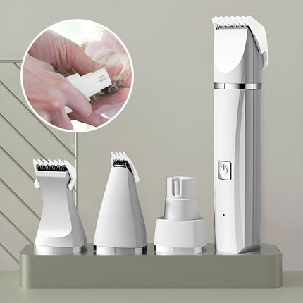 Rechargeable Pet Hair Clippers Professional Grooming Kit for Cats and Dogs