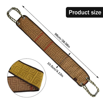 3PCS Long Strip Back Towel Exfoliating Shower Scrub Body Wash Cloth Bath Strap