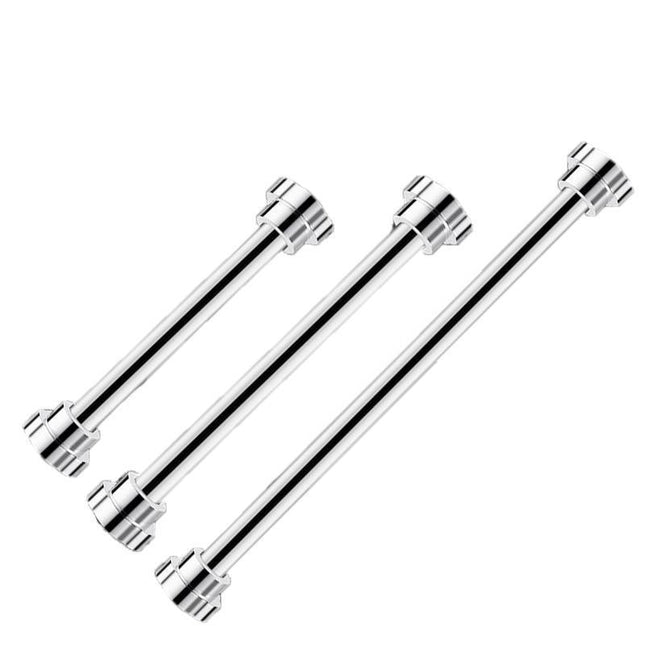 Adjustable Tension Rod Extendable Rack Shower Wind Curtain Closet Pole 50-160cm - Aimall