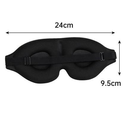 Travel Sleep Eye Mask 3D Memory Foam Soft Padded Shade Cover Sleeping Blindfold