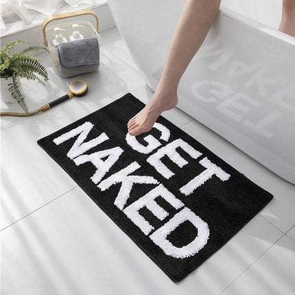Non Slip Absorbent Bathroom Floor Mat Soft Washable Door Rug Home Decor