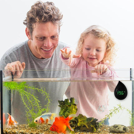 Mini Digital Fish Tank Thermometer High Precision Aquarium Temperature Gauge