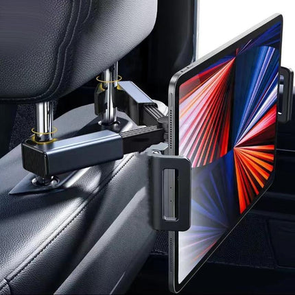 360° Mount Car Headrest Holder Seat Back Phone Tablet Universal for Apple iPad - Aimall