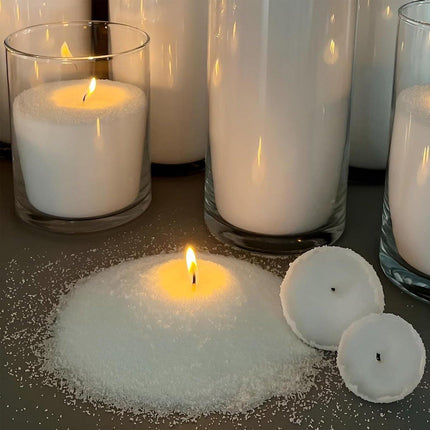 1KG Reusable Candle materials Sand Wax for DIY Pearl Candle Art Design Craft