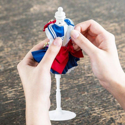 10PCS Doll Model Display Stand Hollow Out Handmade DIY Wedding Dress Design