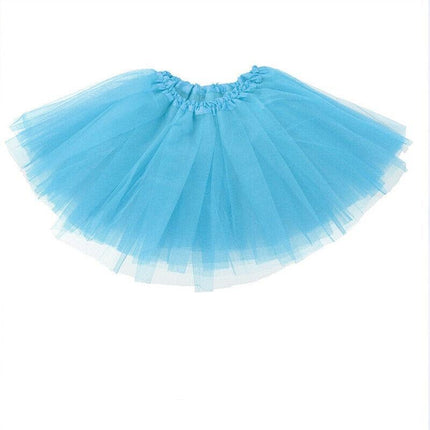 Kids Size Girls Tutu Skirt Princess Dressup Party Costume Ballet Dancewear - Aimall