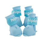 4pcs Cartoon Pet Rain Boots Waterproof Non-Slip Wear-Resistant Shoes for Dogs