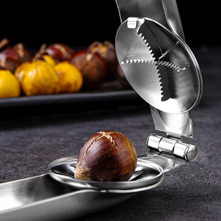 Chestnut Opener 304 Stainless Steel Cross Chestnut Shell Stripper Nut Cracker