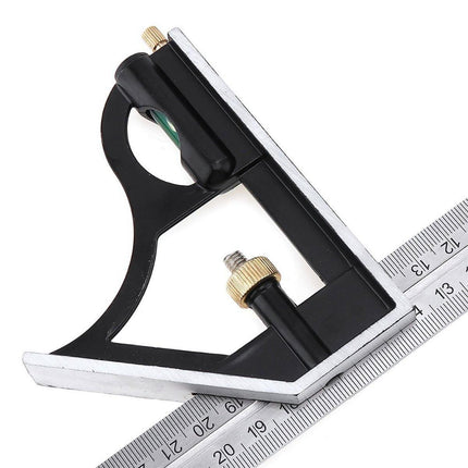 300MM Multifunctional Angle Ruler with 180 Degree Protractor Level Woodworking Tool