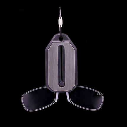 Thin Easy Carry Ultra Nose Clip Optics Presbyopic Ultralight Reading Glasses - Aimall
