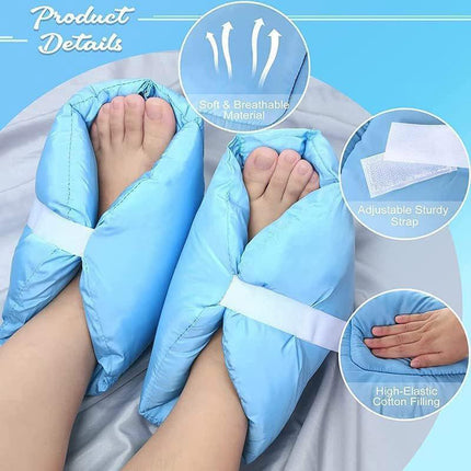 1pair Foot Protection Pads Heel Cushion Pads Ankle Warmth Support for Comfort