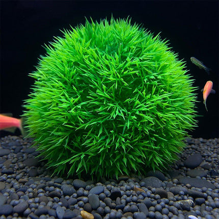Aquarium Fish Tank Landscape Decoration Plastic Simulation Grass Flower Ball