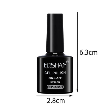 8ml Fluorescent Glow-In-Dark Gel Soak Off UV LED Nail Art Varnish DIY Luminous - Aimall