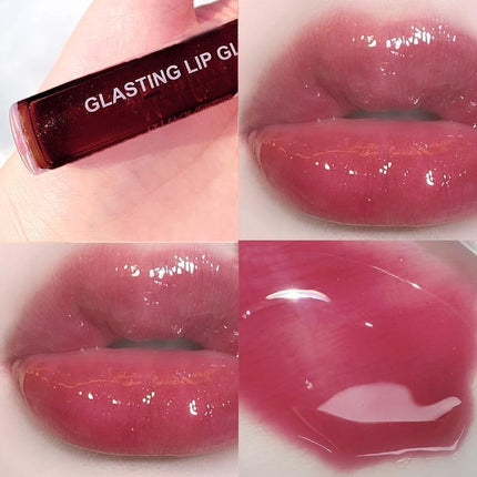 Jelly Glitter Lipstick Clear Lip Oil Moisturizing Lip Tinted Waterproof Lasting - Aimall