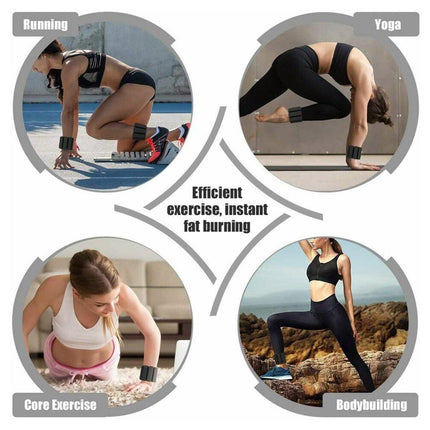 Weighted Wrist Ankle Bracelets Training Belt Gravity Fitness Yoga Exercise