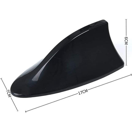 Universal Auto Car Roof Radio AM/ FM Signal Shark Fin Aerial Antenna Black AUS - Aimall