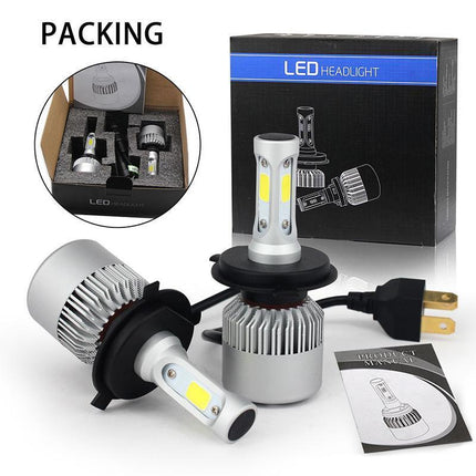 H4 9003 2000W 300000LM LED Headlight kit Lamp Bulbs Globes High Low Beam Upgrade - Aimall