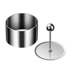 Stainless Steel Round Dessert Cake Mold 6/7/8cm Rice Taro Cheese Brick Mold