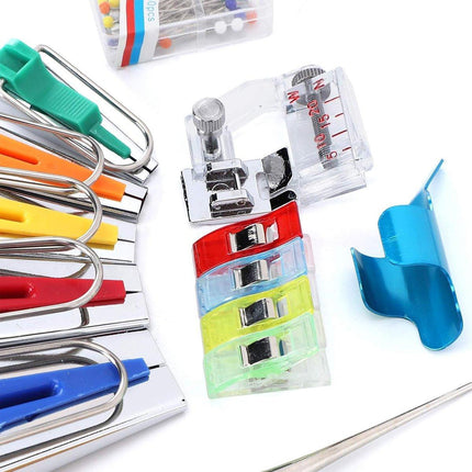 63pcs Home Sewing Machine Presser Foot Multi-Purpose Sewing Accessories Set