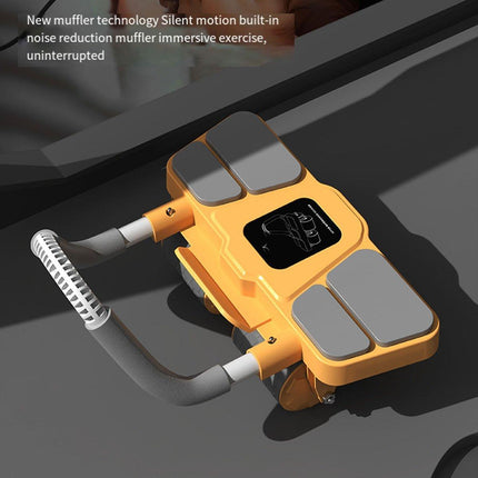 Four Wheel Abdominal Roller Automatic Rebound Ab Machine Home Fitness Equipment