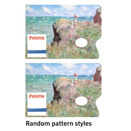 2PCS Double Sided Disposable Paper Palette Tear Wash Free for Acrylic Oil Paint