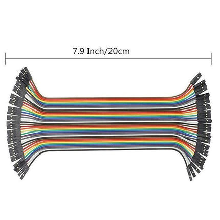 40PCS Dupont Cable 20cm Jumper Wire for Arduino RPi breadboard - Aimall