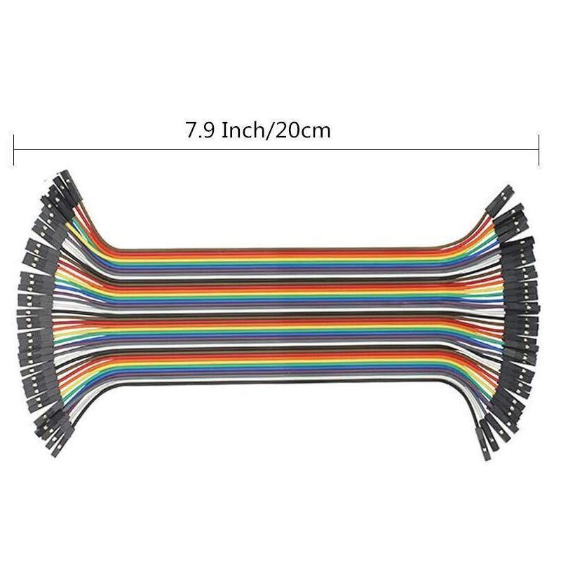40PCS Dupont Cable 20cm Jumper Wire for Arduino RPi breadboard - Aimall